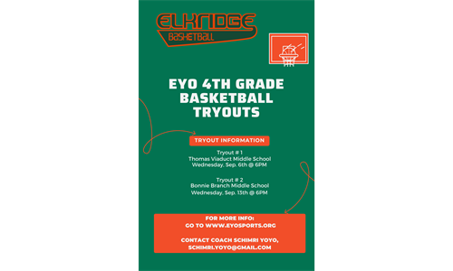 4th Grade Basketball Tryout Registration
